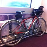 bike on train