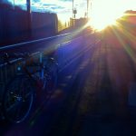 Bike at Rochdale station