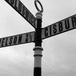 Signpost in Blacko
