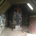 Interior of a very small church