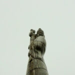 Statue on South Uist, Mary and child