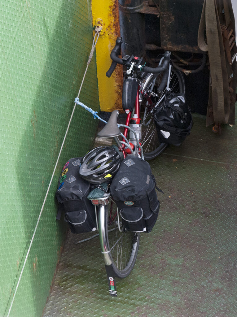 Bike on ferry